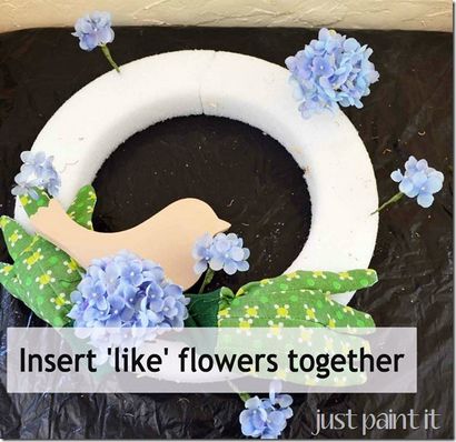 Dix conseils pour Faire Couronne de fleurs - Just Paint It Blog