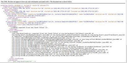 TestNG HTML- und XML-Berichte