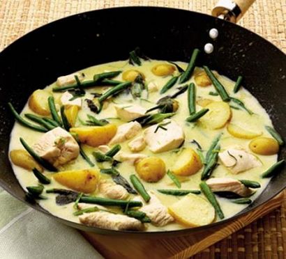 recette de poulet au curry vert thaï, BBC Good Food