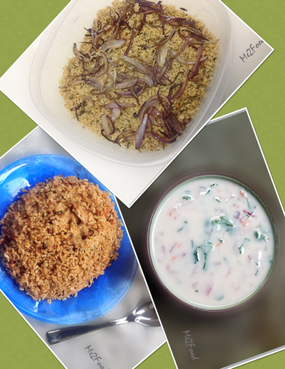 Thalapakattu biryani, Dindigul Thalapakatti biryani (poulet ou de mouton)