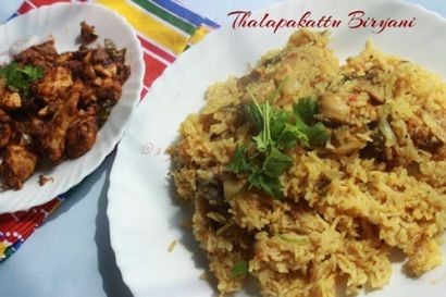 Thalapakattu poulet biryani