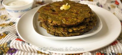 Thalipeeth Rezept, wie Maharashtrian thalipith- Schritt für Schritt machen - von Gewürznelken - Capers