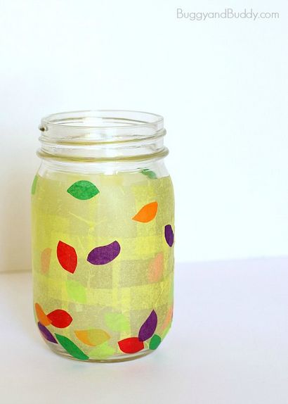 Artisanat Thanksgiving et activités pour les enfants Thankful Jar - Buggy et Buddy