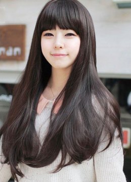 Die 5 besten koreanischen Frisuren für langes Haar