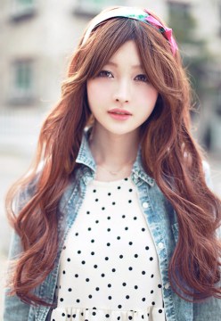 Die 5 besten koreanischen Frisuren für langes Haar