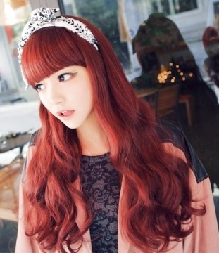 Die 5 besten koreanischen Frisuren für langes Haar