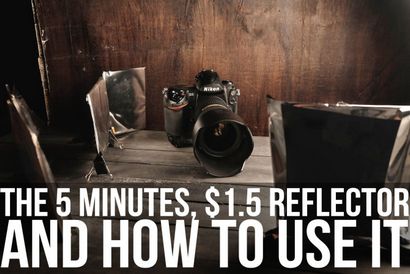 5 Minutes, $ réflecteur et comment l'utiliser - Bricolage Photographie