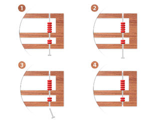 Le bracelet Abacus 12 étapes (avec photos)