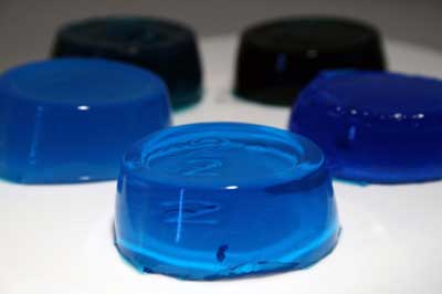 Le meilleur bleu Jell-O Prise de vue