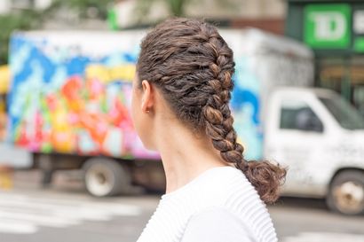 Les meilleurs coiffures tressées pour cheveux fins et bouclés cheveux, Glamour