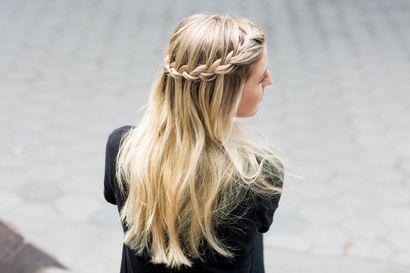 Les meilleurs coiffures tressées pour cheveux fins et bouclés cheveux, Glamour