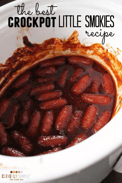 Le meilleur Crockpot petits Smokies Recette - Recettes Astucieusement Simplifiée - DIY De Notre Ferme