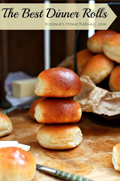 Les meilleurs petits pains faits maison (recette à partir de zéro)