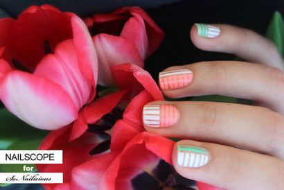 Das helle Pastell Nail Art Tutorial