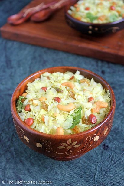 Der Küchenchef und ihrer Küche Chivda Rezept, Thin Poha Chiwda, Janmashtami Rezepte