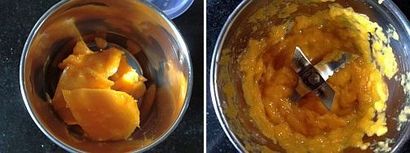 Der Küchenchef und ihre Küche Mango Sheera, Mango Sooji Halwa (Kesari) Rezept