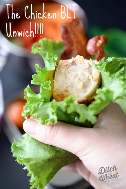 Le poulet BLT Unwich, Let - s Est-ce déjeuner Un Giveaway par MightyNest, Fossé Le blé