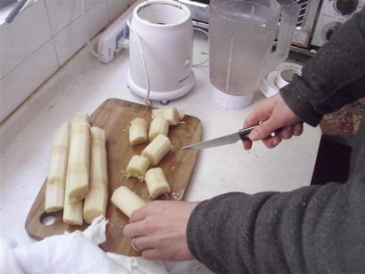 Le Do-It-Yourself maman bricolage frais Sugarcane (ou canne à sucre) Sirop