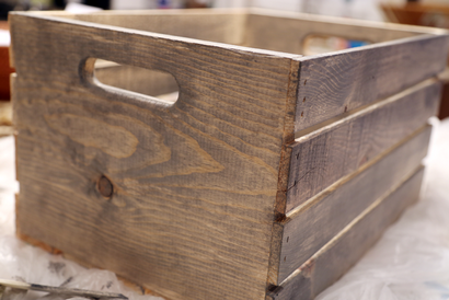 Der einfachste Weg, Holz alt aussehen und Rustikal DIY rustikale hölzerne Kiste Stellen