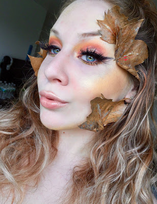 La Reine Eyeball Mythologie Autumn Woods Nymphe Halloween Tutoriel maquillage