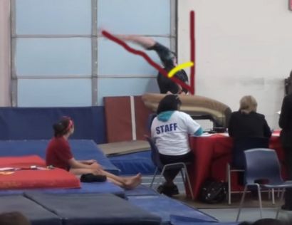 Le Front Handspring Vault - Ce CGM Knows