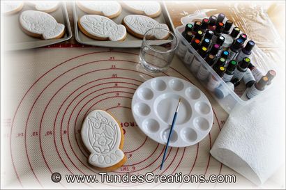 Die Lebkuchen Künstler Färbung Cookies für Ostern, meine Version der Farbe Ihrer eigenen Cookie