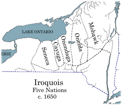 Les Iroquois Longhouse, Netroots amérindien