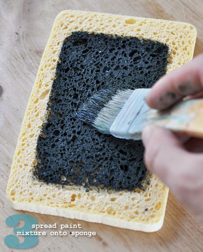 Der gemalte Hive, DIY Block-Druck auf Stoff