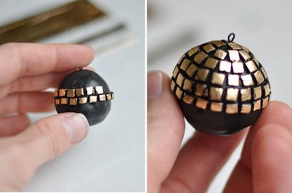 Le cadeau parfait Pendentifs Feuille d'or - Conception maman (comment faire du papier d'aluminium or) Le cadeau parfait Pendentifs Feuille d'or - Conception maman