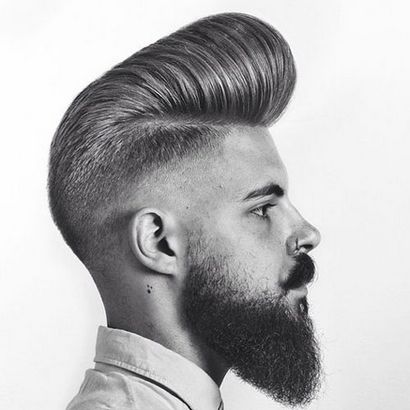 La Pompadour Coiffure pour les hommes, les hommes - s décotes Coiffures 2017