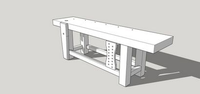 Le Roubo Workbench Construire - Blood, Sweat et Sawdust