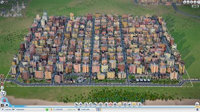 Die Sim City Planning Guide SimCity hohe Bevölkerungsführer