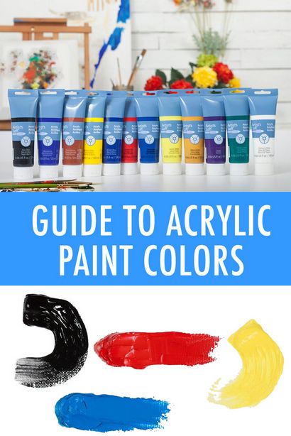 Le guide ultime de la peinture acrylique Couleurs