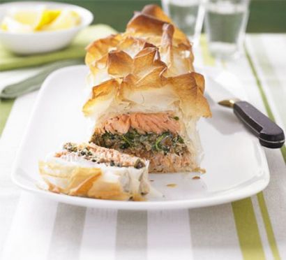 Le relooking ultime saumon en recette croûte, BBC Good Food
