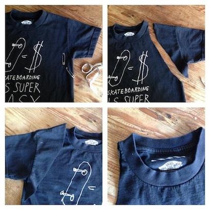 C'est le meilleur How-To vous ll jamais lire Chop Up et l'âge tous vos T-shirts Comme un PUNK ROCK BOSS