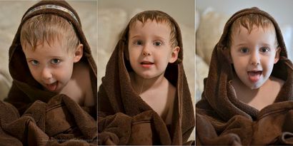 Trois Messieurs et une dame bébé capuche Serviette de bain Tutorial (à capuchon) Trois Messieurs et une dame bébé capuche Serviette de bain Tutorial