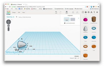 Comment TinkerCAD à - Matériaux de référence