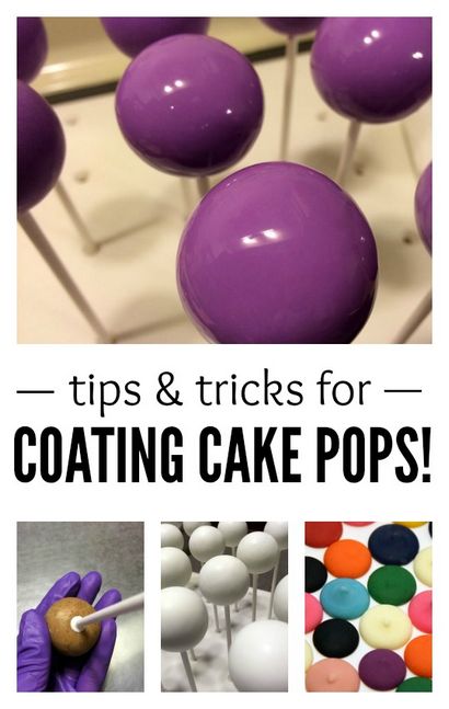 Tipps und Tricks für Coating-Kuchen-Pop!