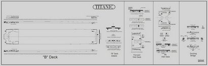 TITANIC CAD-Pläne