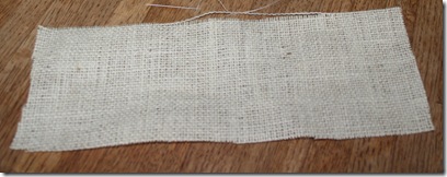 Aujourd'hui est mon Un jour Comment faire une fleur simple toile de jute