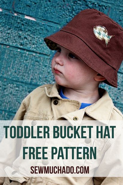 Tout-petit Bucket Hat Motif gratuit - Sew Much Ado