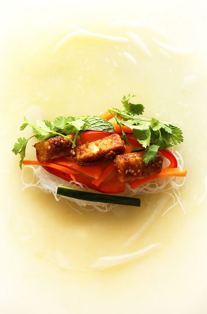 Tofu Vietnamesische Frühlingsrollen, Minimalist Baker Rezepte