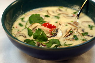 Tom Kha Gai - Thai Coconut Soup 5 Schritte (mit Bildern)