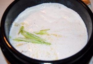 Tom Kha crevettes et pétoncle (Thai Soup) - Régime alimentaire parfaite santé, l'alimentation parfaite santé