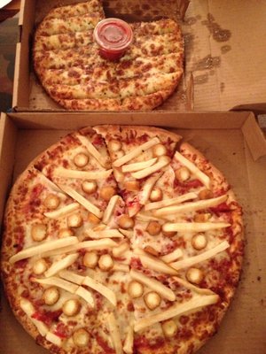 Insgesamt Frat Unterwegs, Drunk Food Report Ranking der besten Gumby der Pizza zu bieten hat