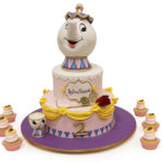 Totalement Terrific Teapot gâteaux - Rose Cake Box