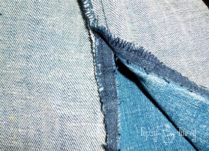 Transforming meine Bootcut Jeans in Enge Jeans, Ashlee Marie