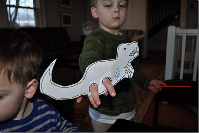 T-Rex Finger Puppets (doigt) Finger Puppets T-Rex