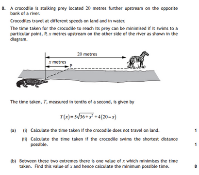 maths crocodile Tricky question befuddles étudiants - mais pouvez-vous répondre en ligne Miroir