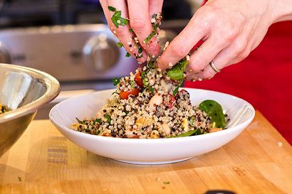 Tri-couleur Quinoa Pilaf